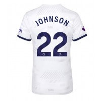 Dámy Fotbalový dres Tottenham Hotspur Brennan Johnson #22 2023-24 Domácí Krátký Rukáv